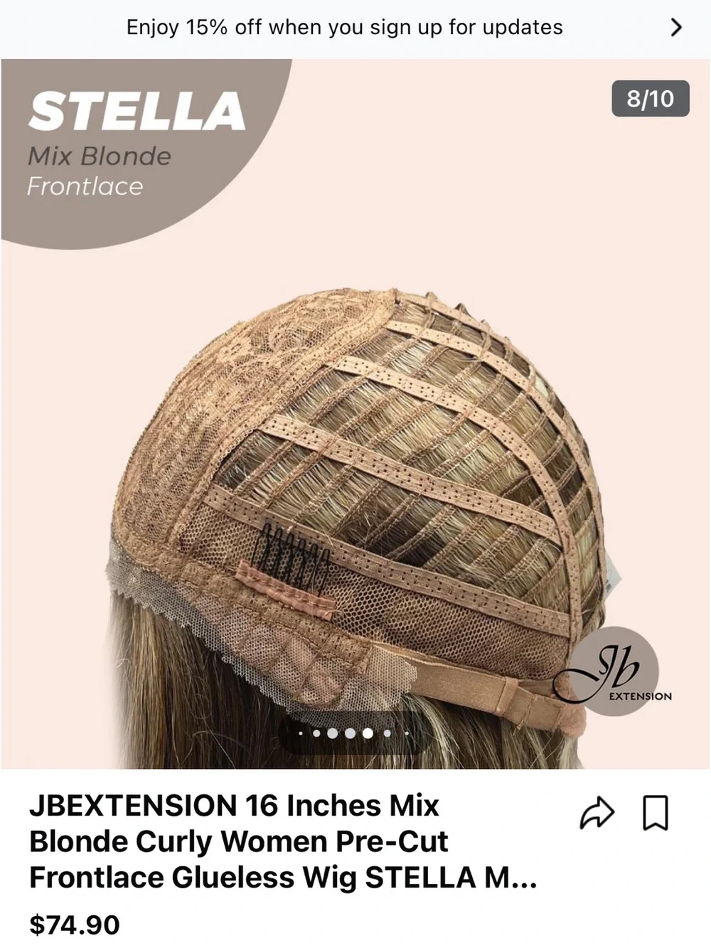 Stellah Mix Blonde 16